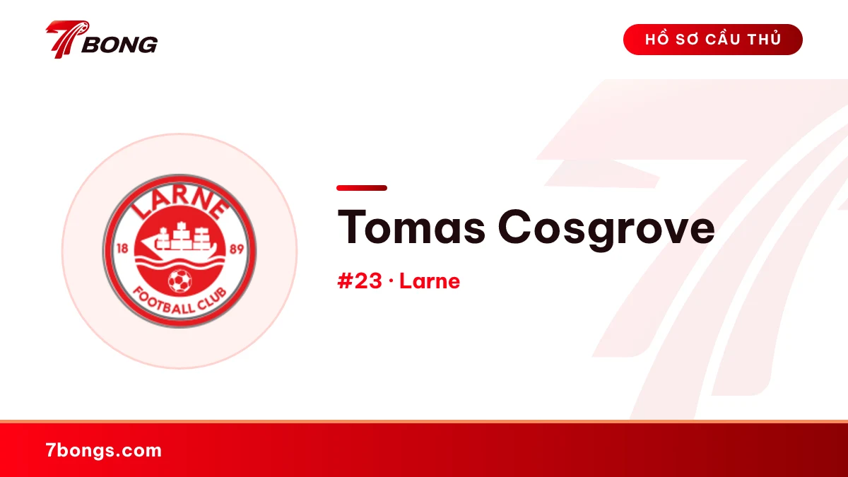 Tomas Cosgrove — Larne