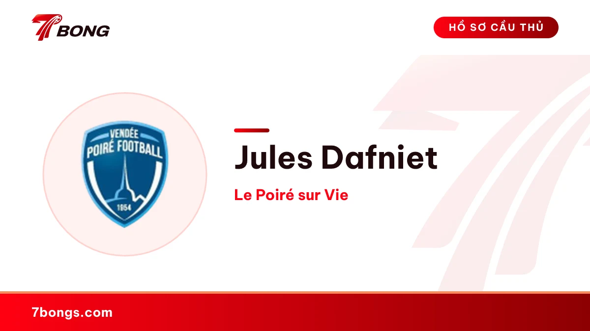 Jules Dafniet — Le Poiré sur Vie