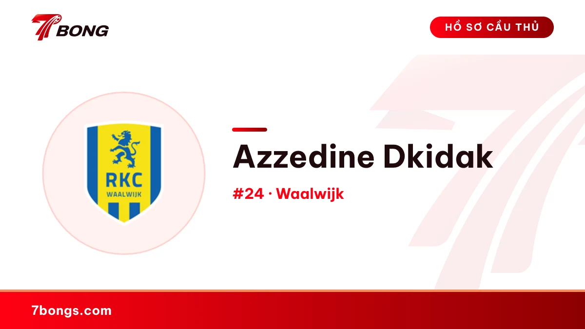Azzedine Dkidak — Waalwijk