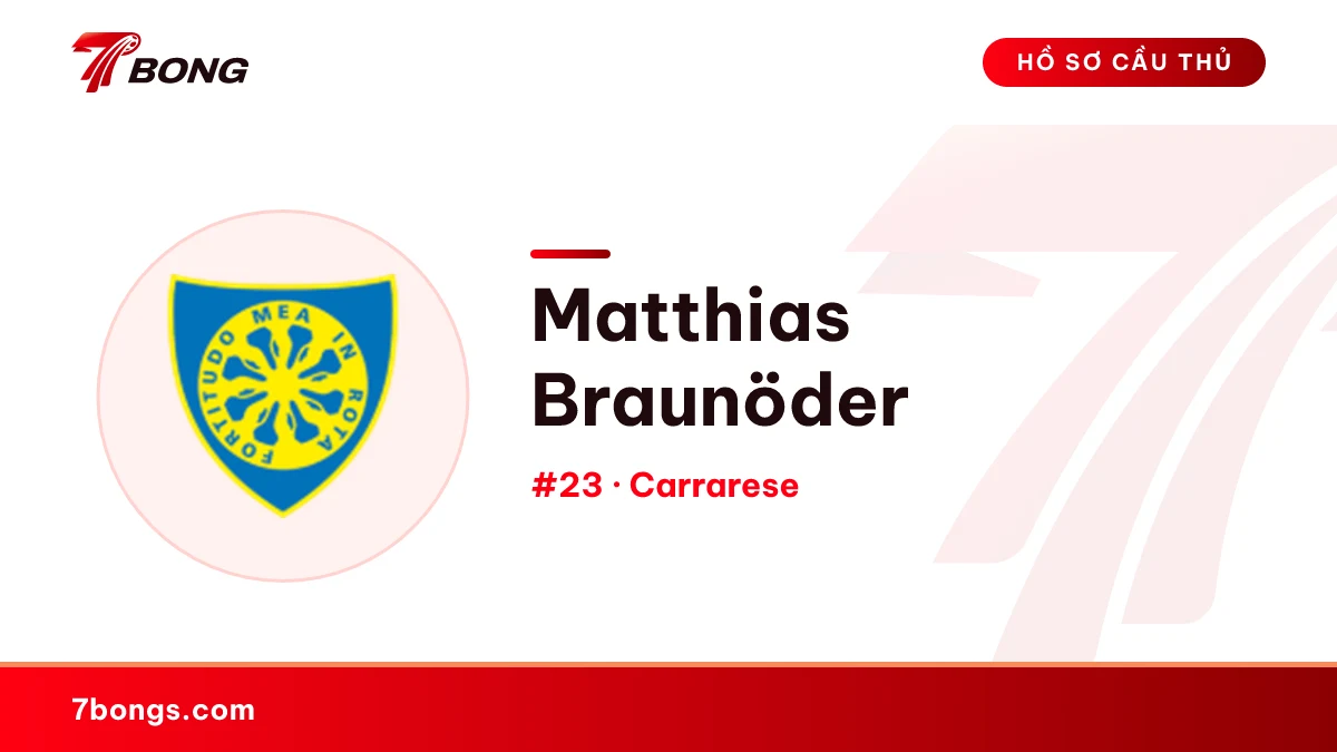 Matthias Braunöder — Carrarese