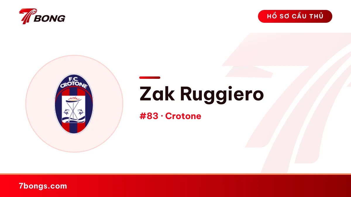 Zak Ruggiero — Crotone