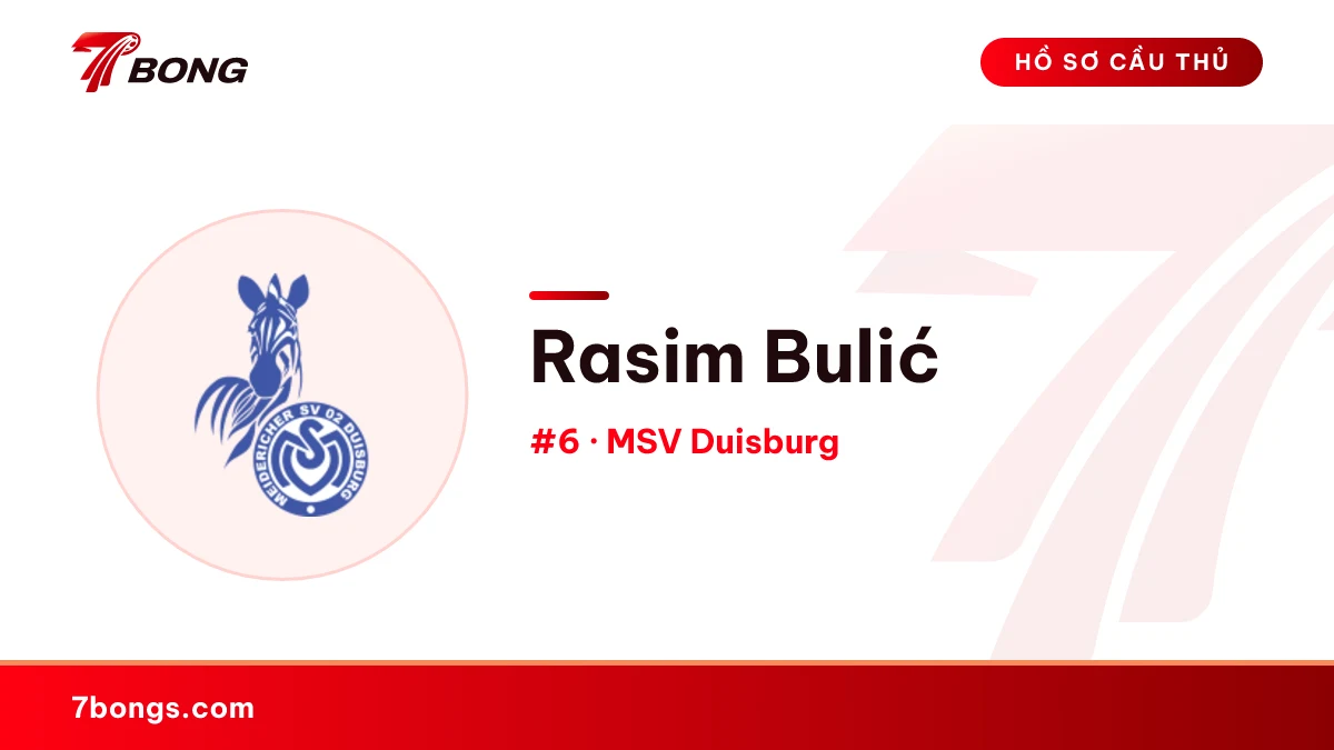 Rasim Bulić — MSV Duisburg