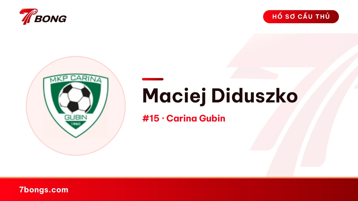 Maciej Diduszko — Carina Gubin