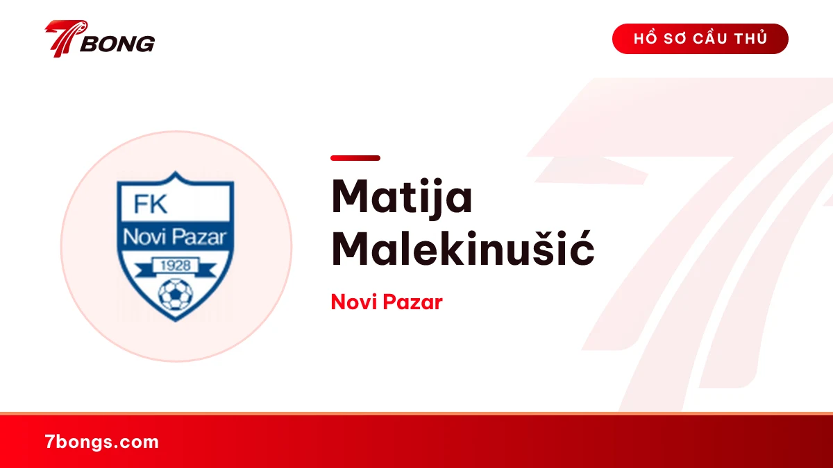 Matija Malekinušić — Novi Pazar