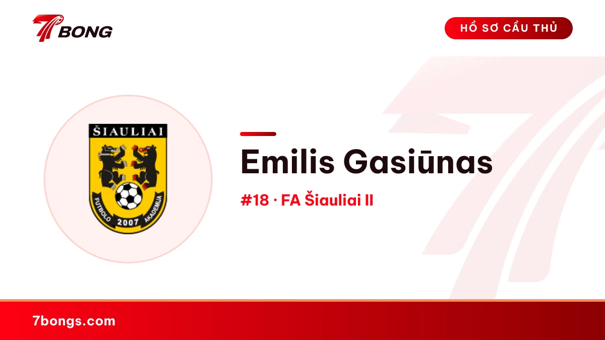 Emilis Gasiūnas — FA Šiauliai II
