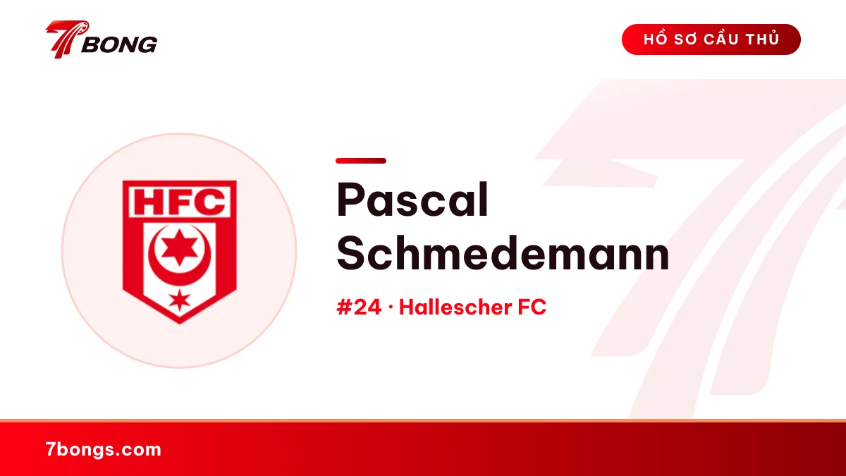 Pascal Schmedemann — Hallescher FC