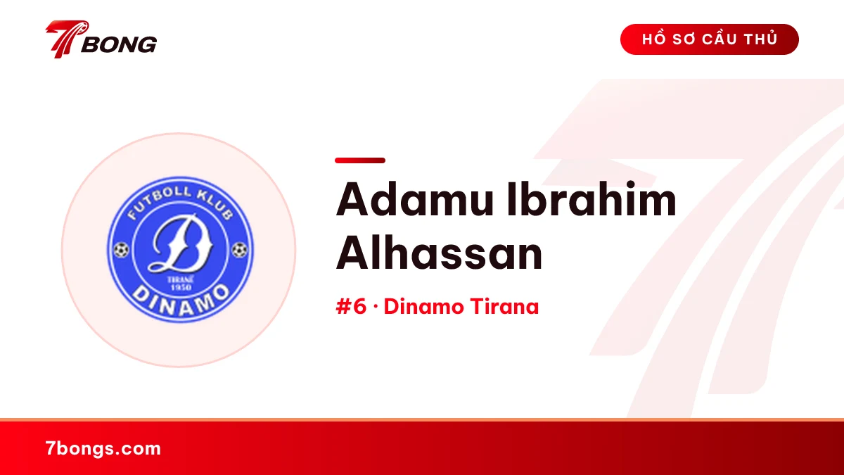 Adamu Ibrahim Alhassan — Dinamo Tirana