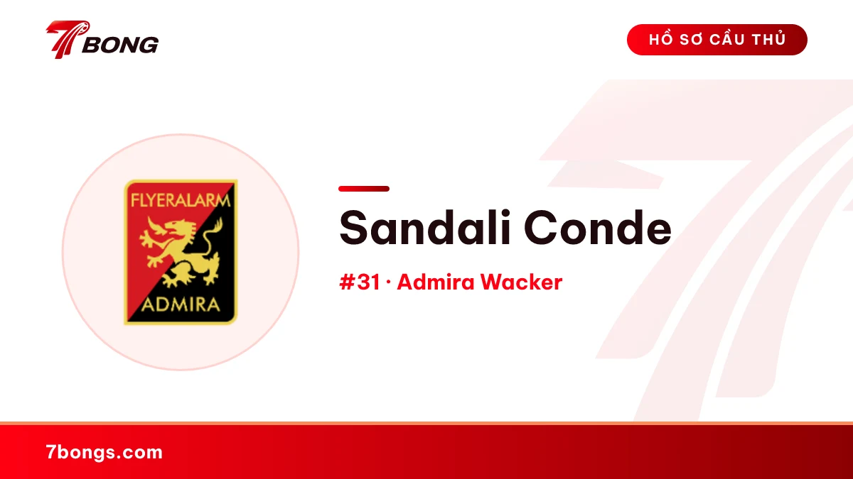 Sandali Conde — Admira Wacker