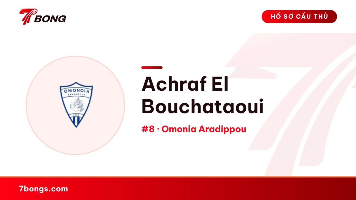 Achraf El Bouchataoui — Omonia Aradippou