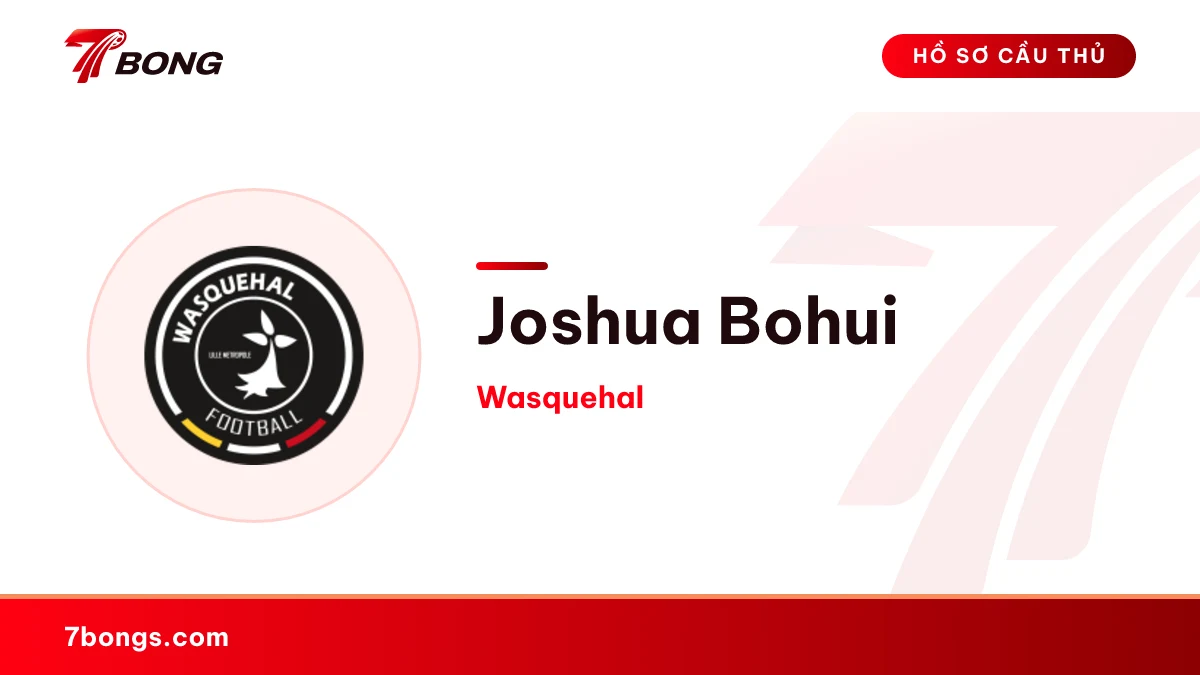 Joshua Bohui — Wasquehal