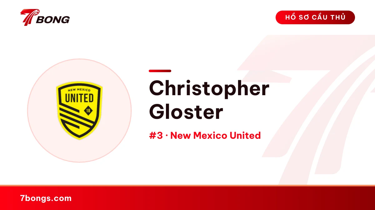 Christopher Gloster — New Mexico United