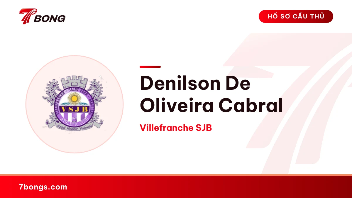 Denilson De Oliveira Cabral — Villefranche SJB