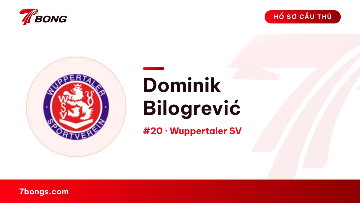 Dominik Bilogrević — Wuppertaler SV