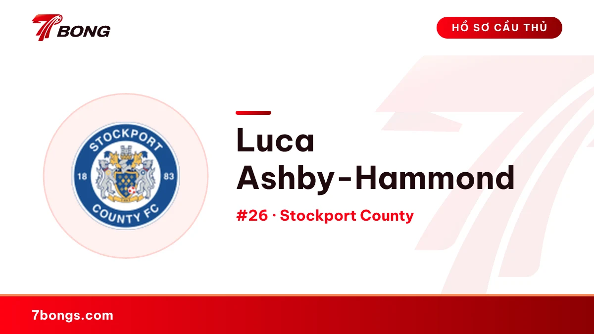 Luca Ashby-Hammond — Stockport County