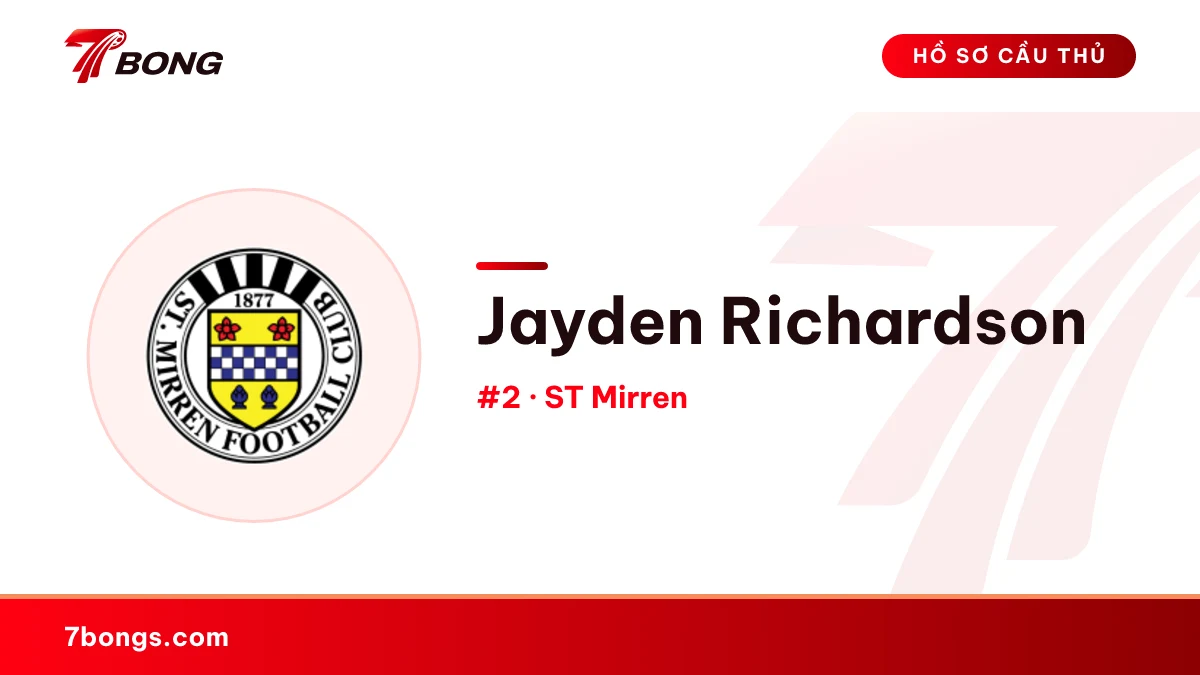 Jayden Richardson — ST Mirren