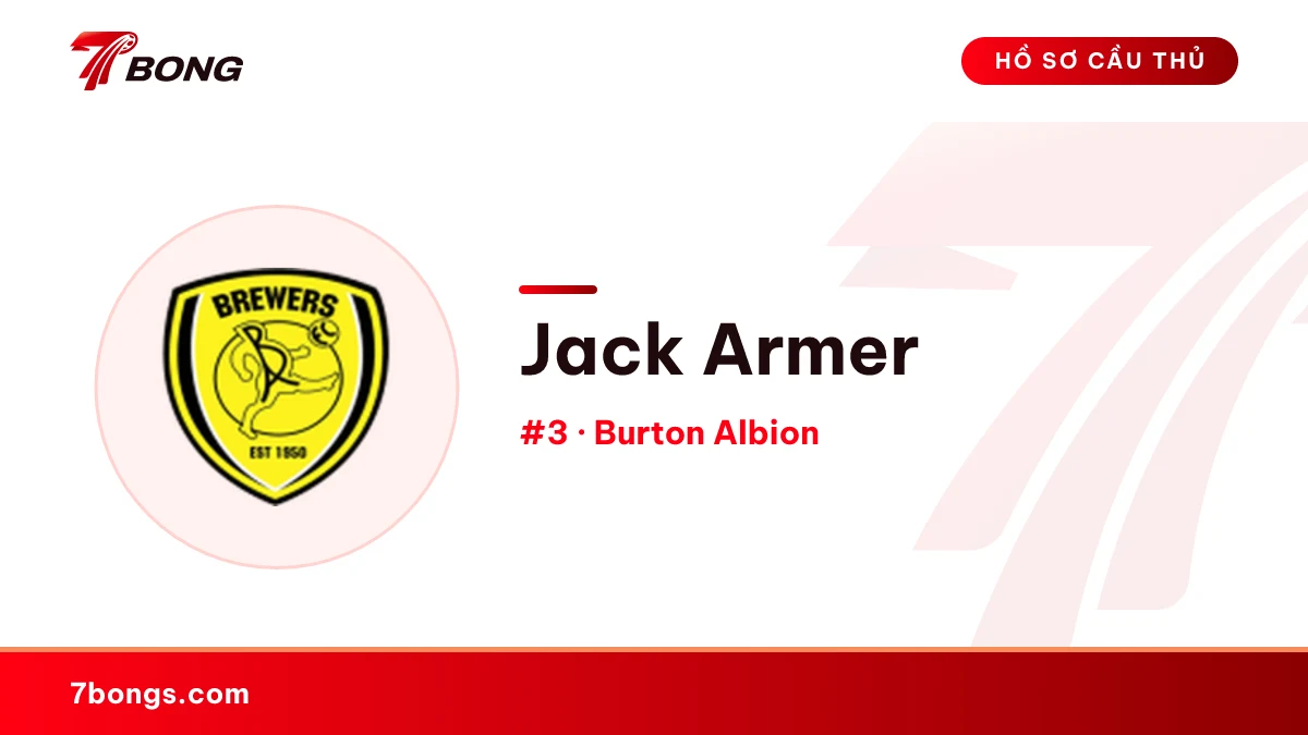 Jack Armer — Burton Albion