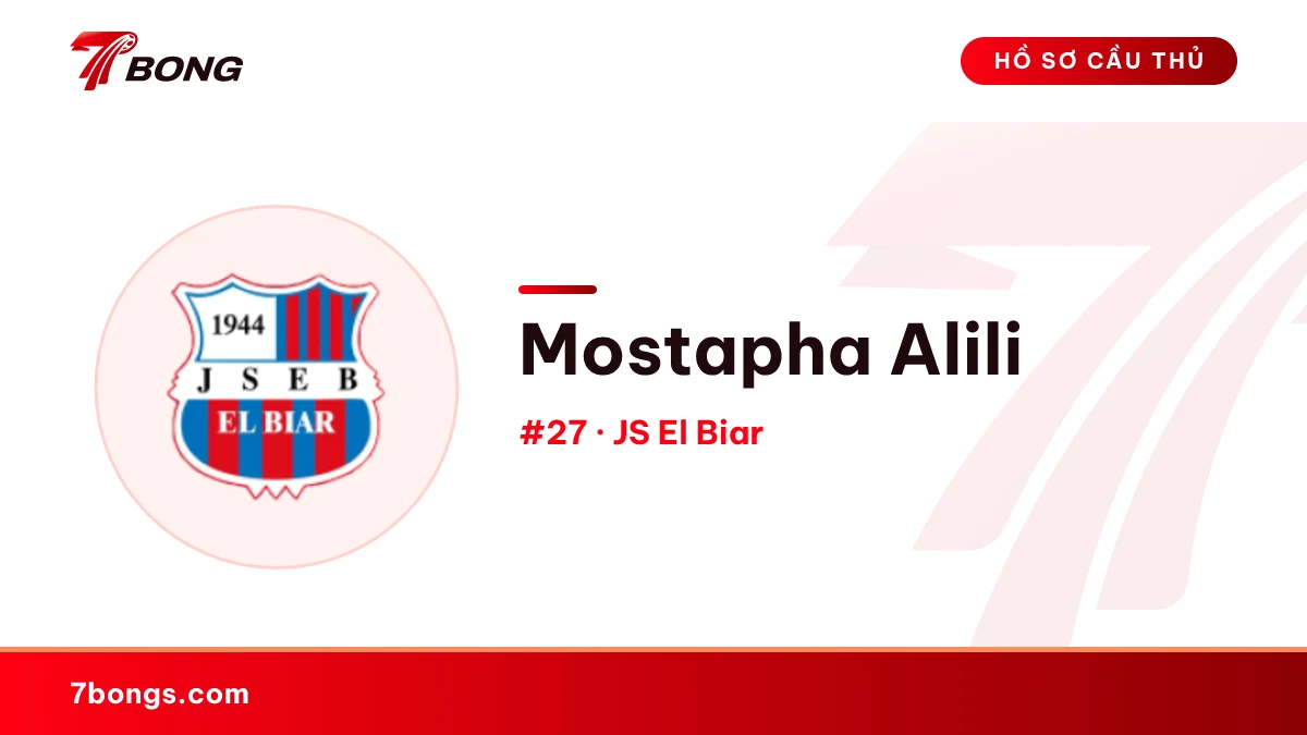 Mostapha Alili — JS El Biar