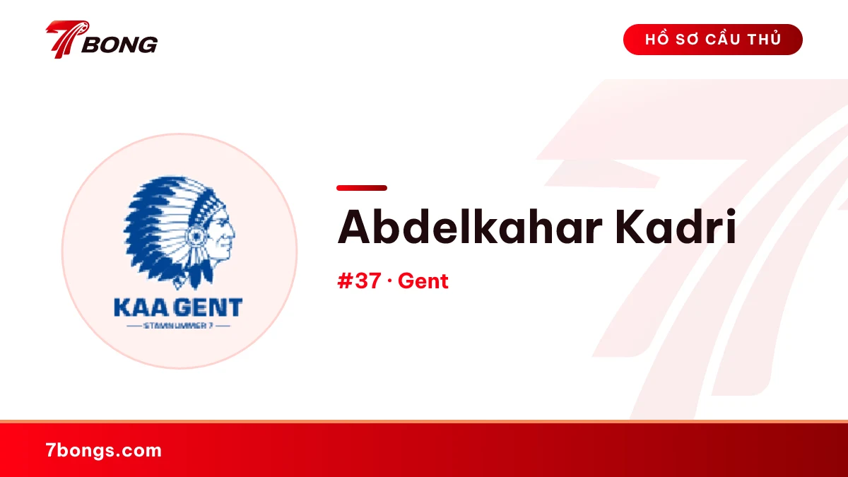 Abdelkahar Kadri — Gent