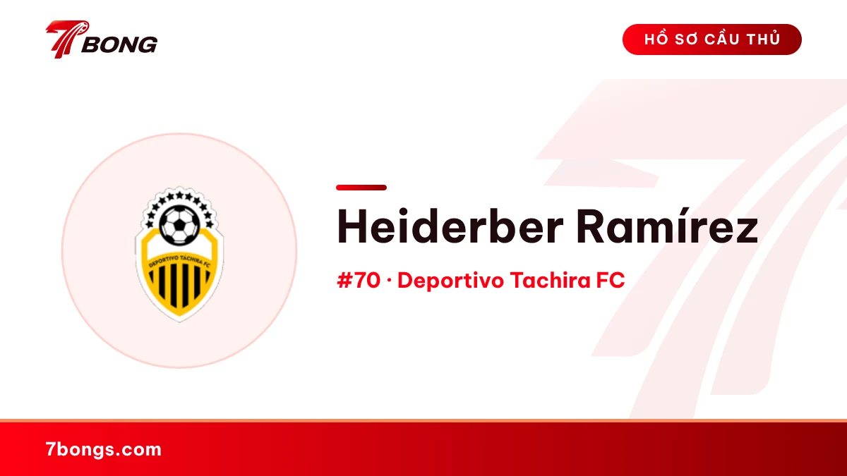Heiderber Ramírez — Deportivo Tachira FC