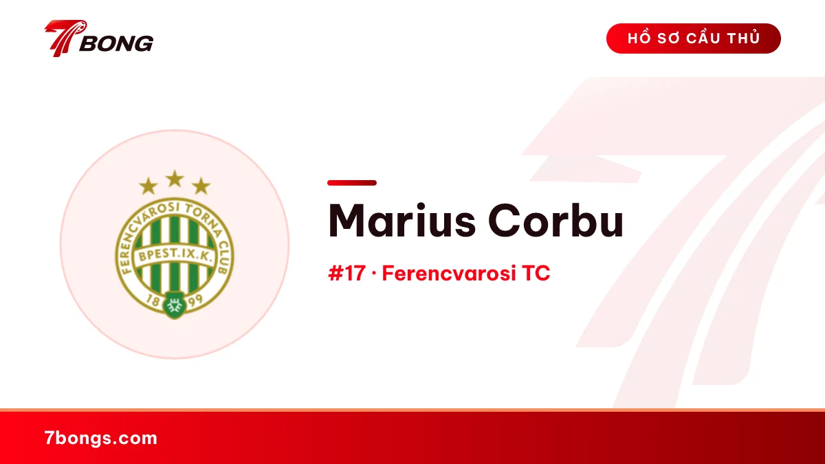 Marius Corbu — Ferencvarosi TC