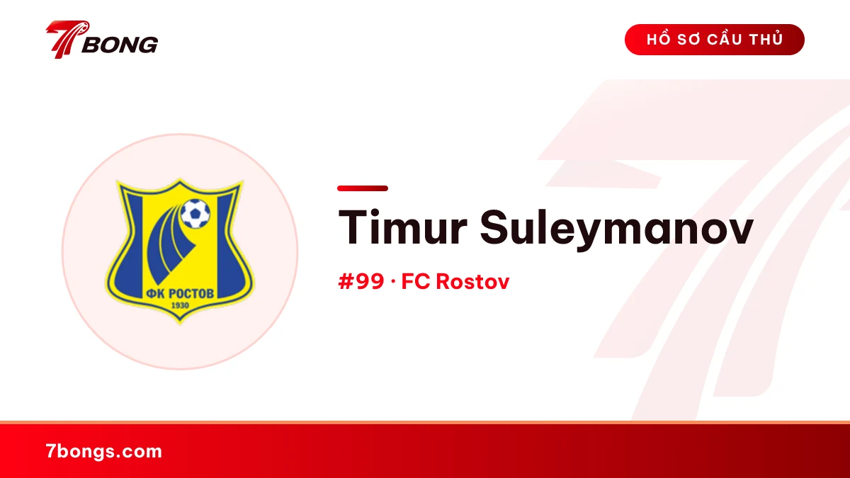 Timur Suleymanov — FC Rostov