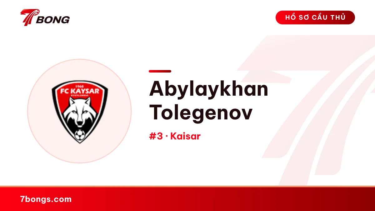 Abylaykhan Tolegenov — Kaisar