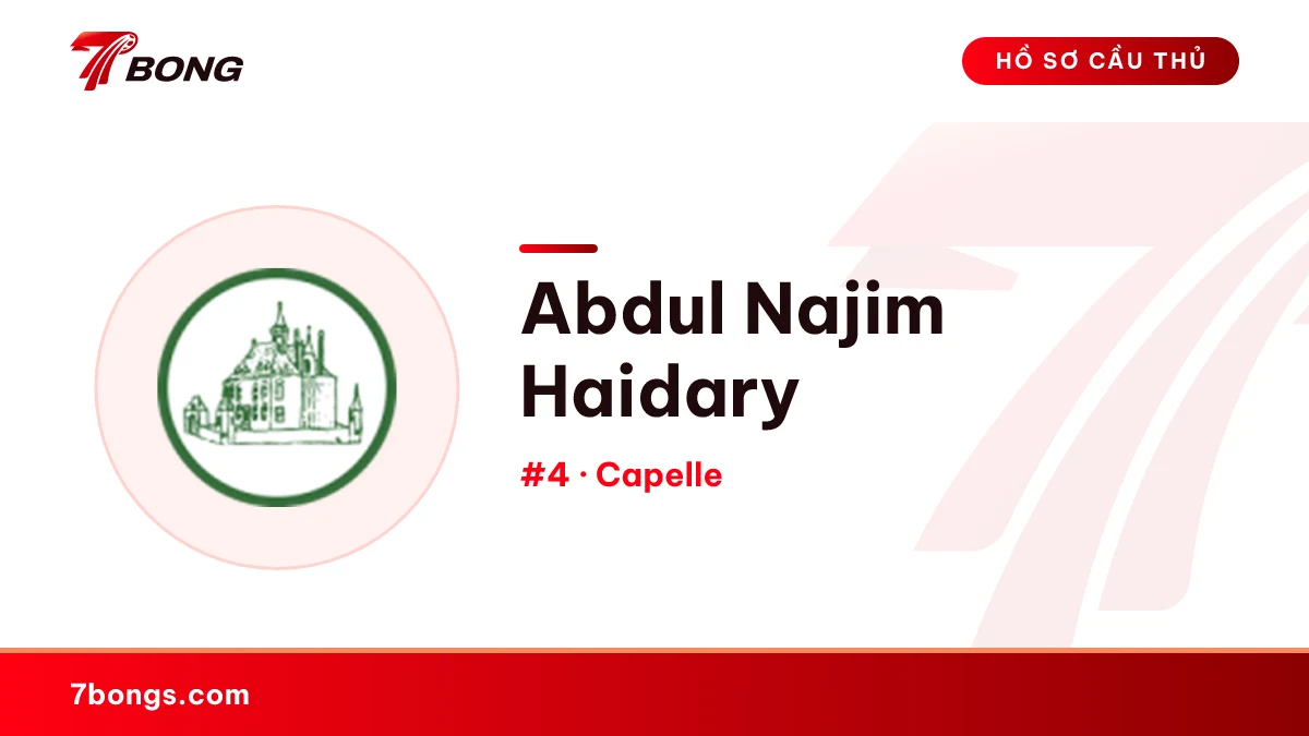 Abdul Najim Haidary — Capelle