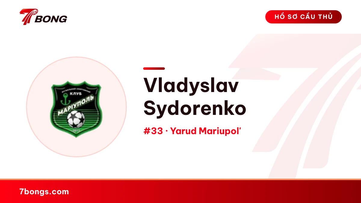 Vladyslav Sydorenko — Yarud Mariupol'