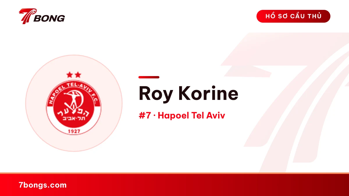 Roy Korine — Hapoel Tel Aviv
