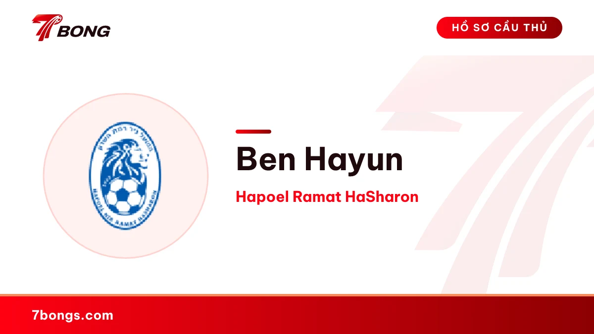Ben Hayun — Hapoel Ramat HaSharon