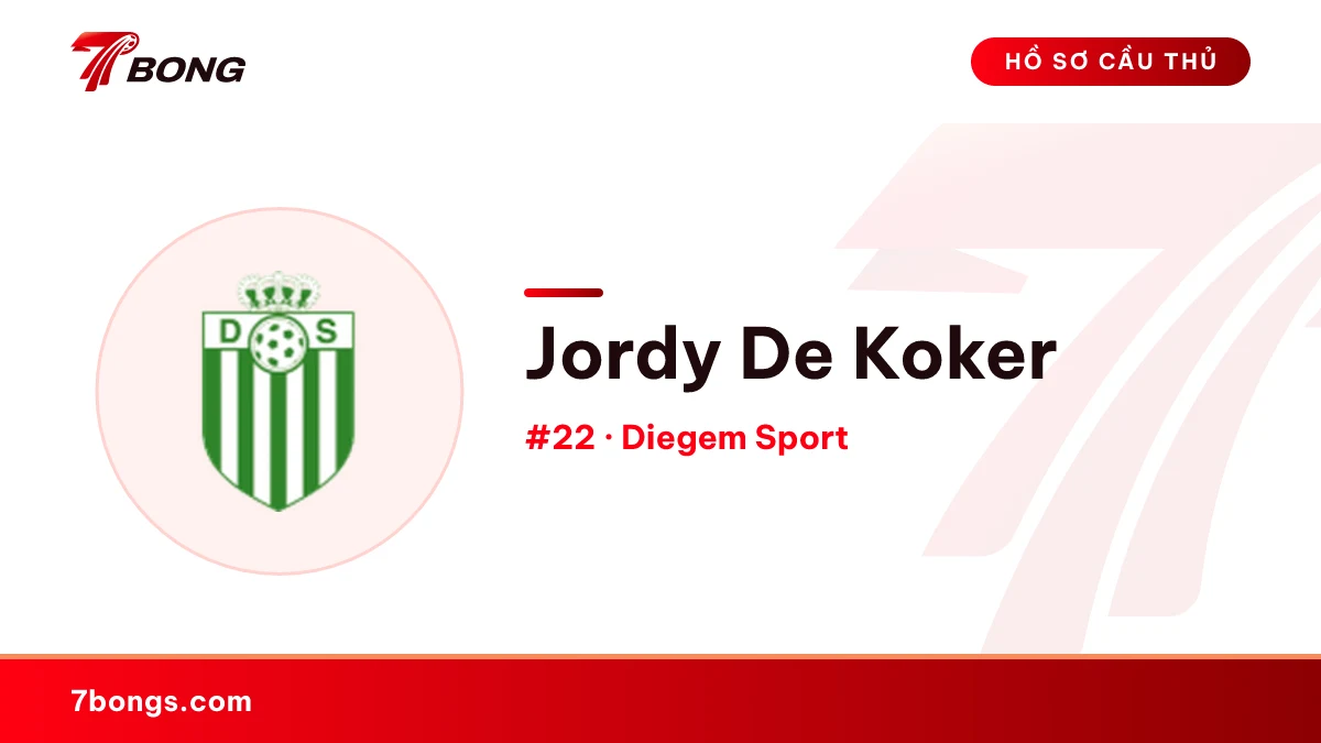 Jordy De Koker — Diegem Sport