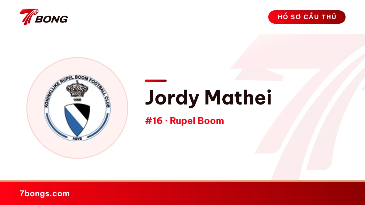 Jordy Mathei — Rupel Boom