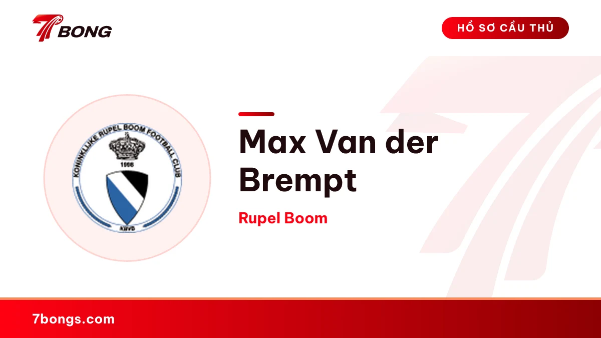 Max Van der Brempt — Rupel Boom
