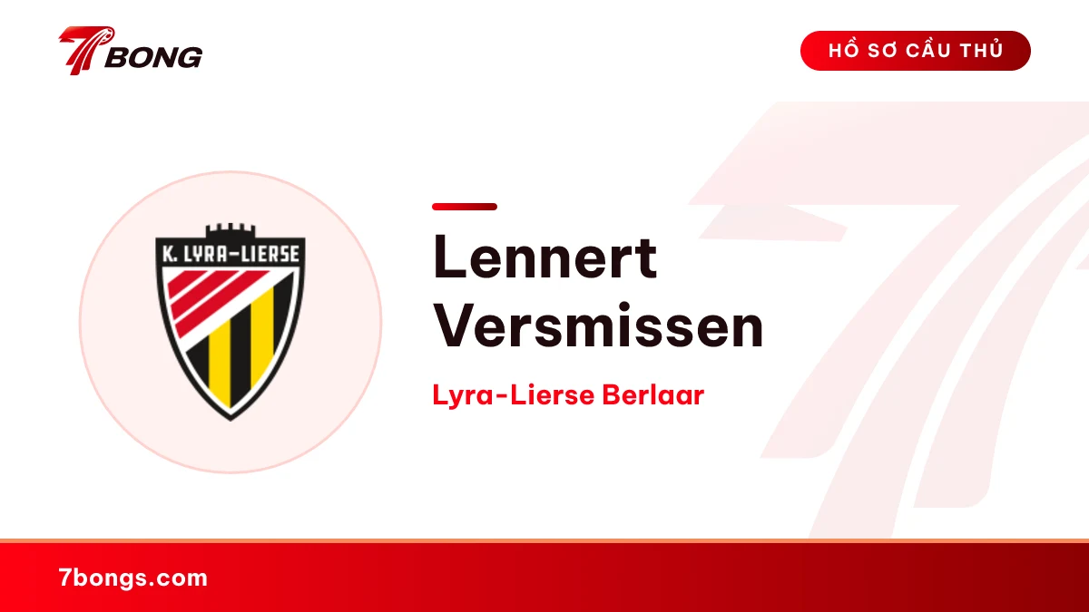 Lennert Versmissen — Lyra-Lierse Berlaar