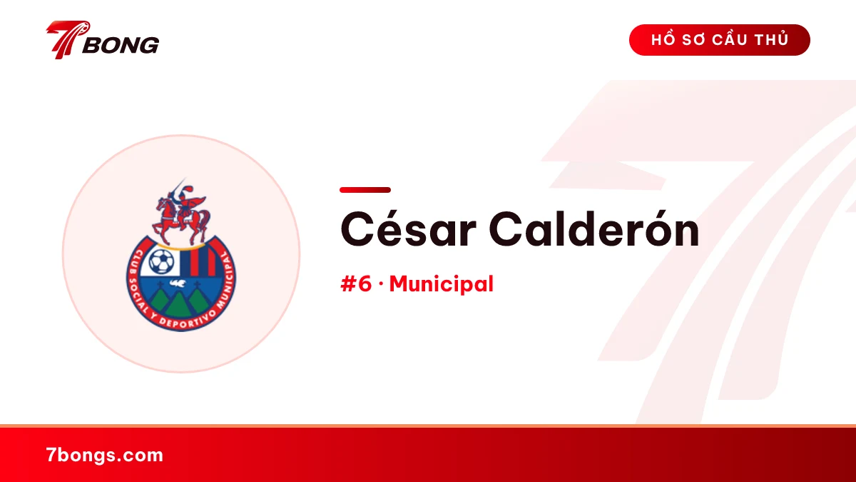 César Calderón — Municipal