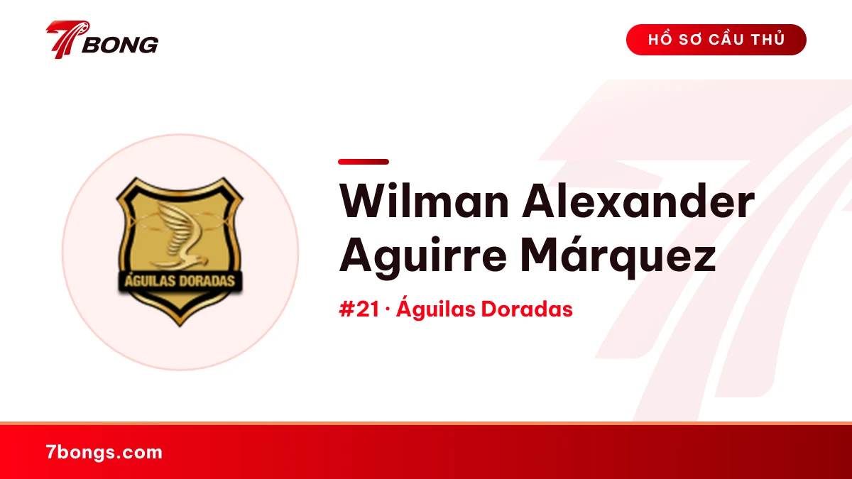 Wilman Alexander Aguirre Márquez — Águilas Doradas