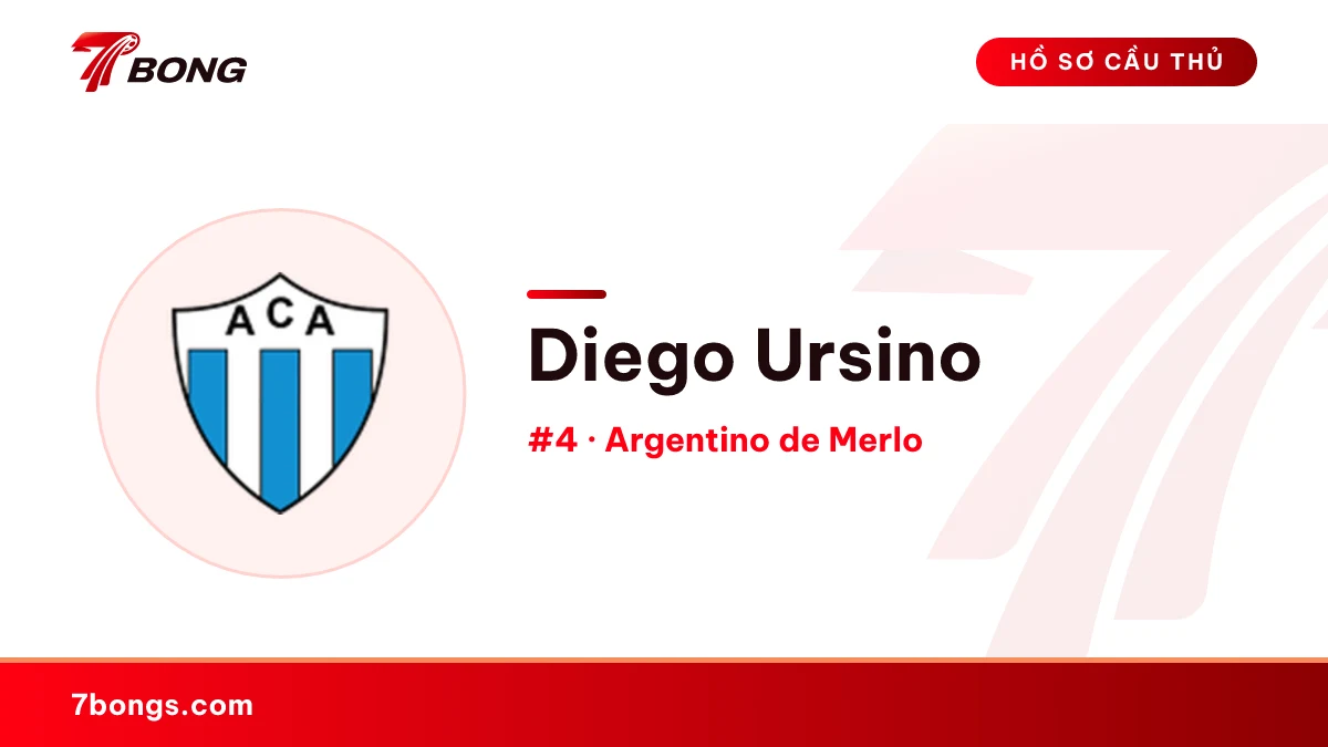 Diego Ursino — Argentino de Merlo
