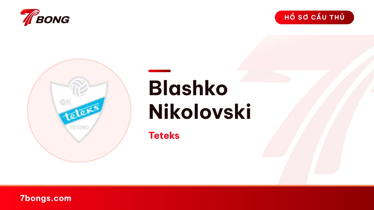 Blashko Nikolovski — Teteks