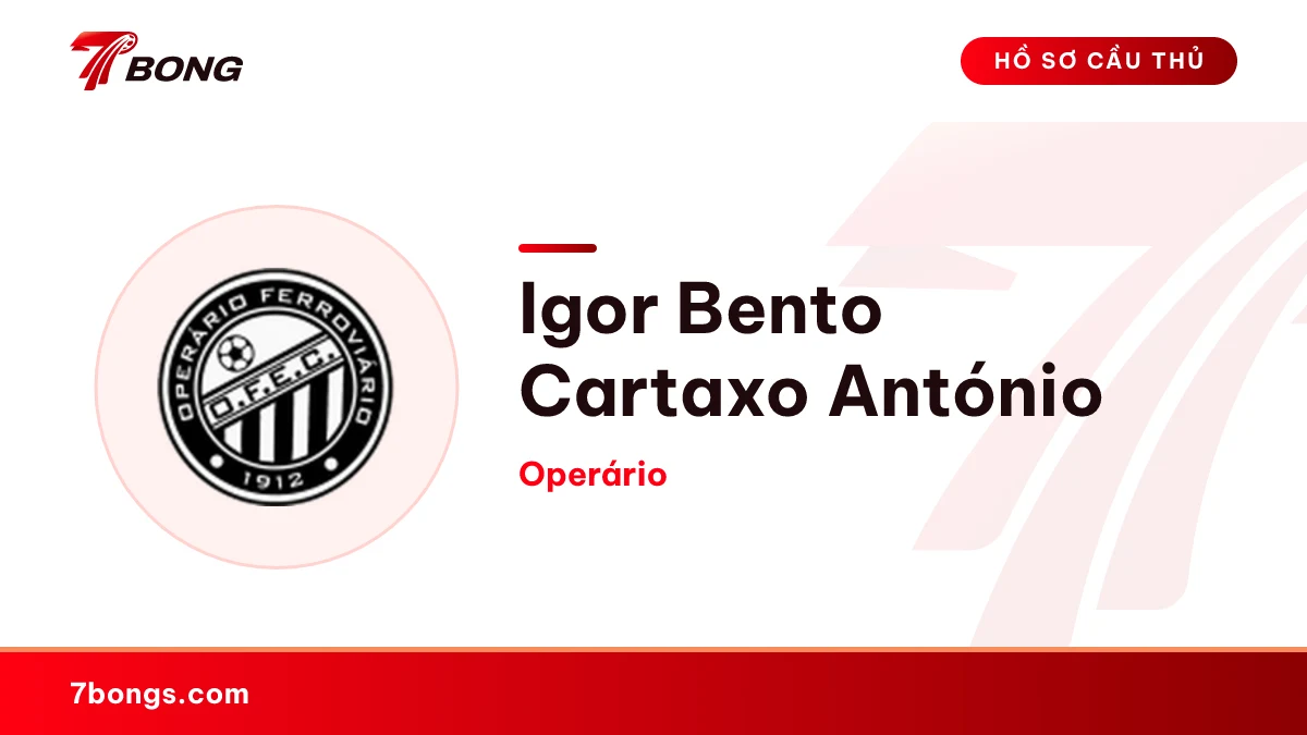 Igor Bento Cartaxo António — Operário