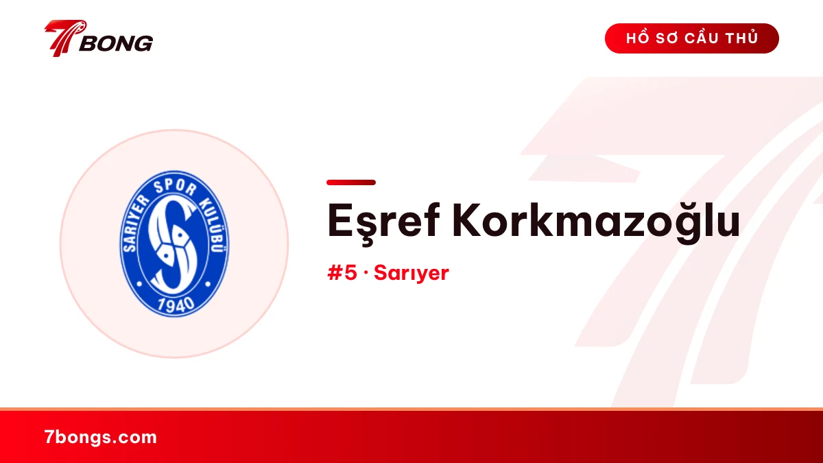 Eşref Korkmazoğlu — Sarıyer