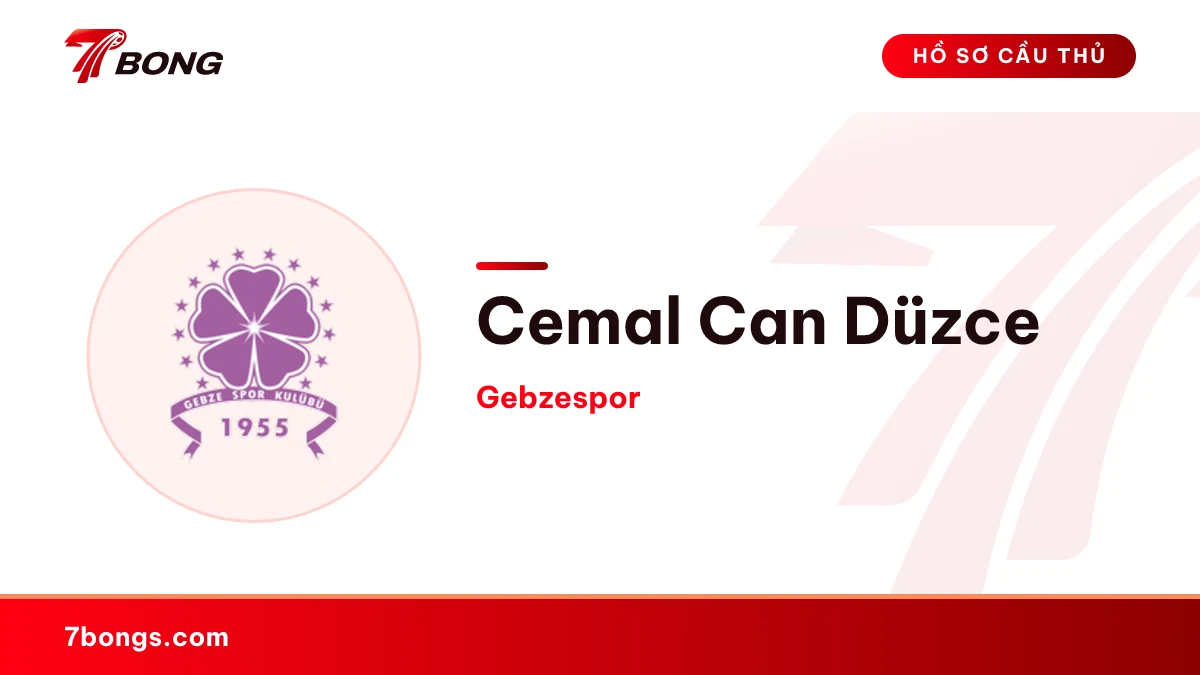 Cemal Can Düzce — Gebzespor