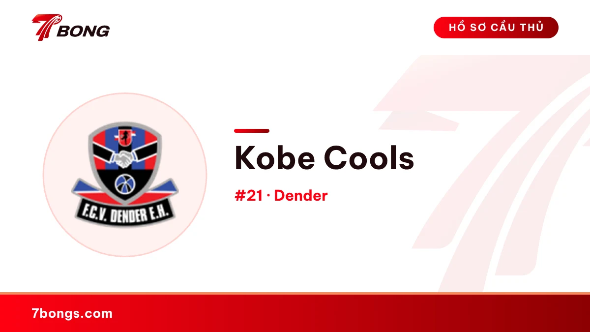 Kobe Cools — Dender
