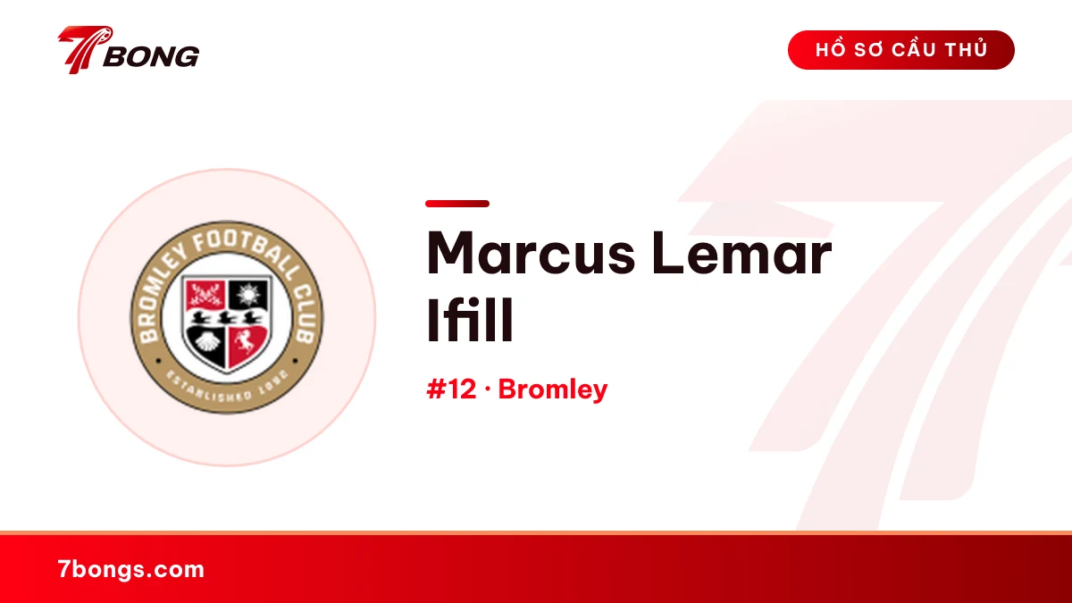 Marcus Lemar Ifill — Bromley