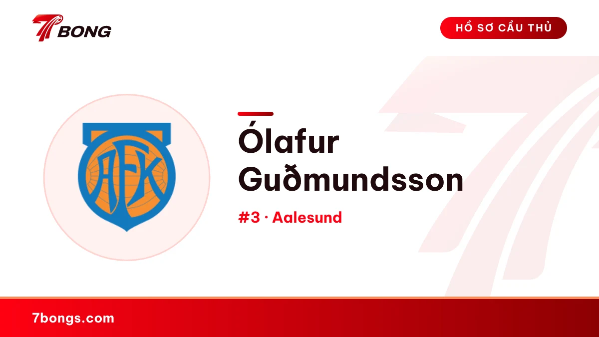 Ólafur Guðmundsson — Aalesund