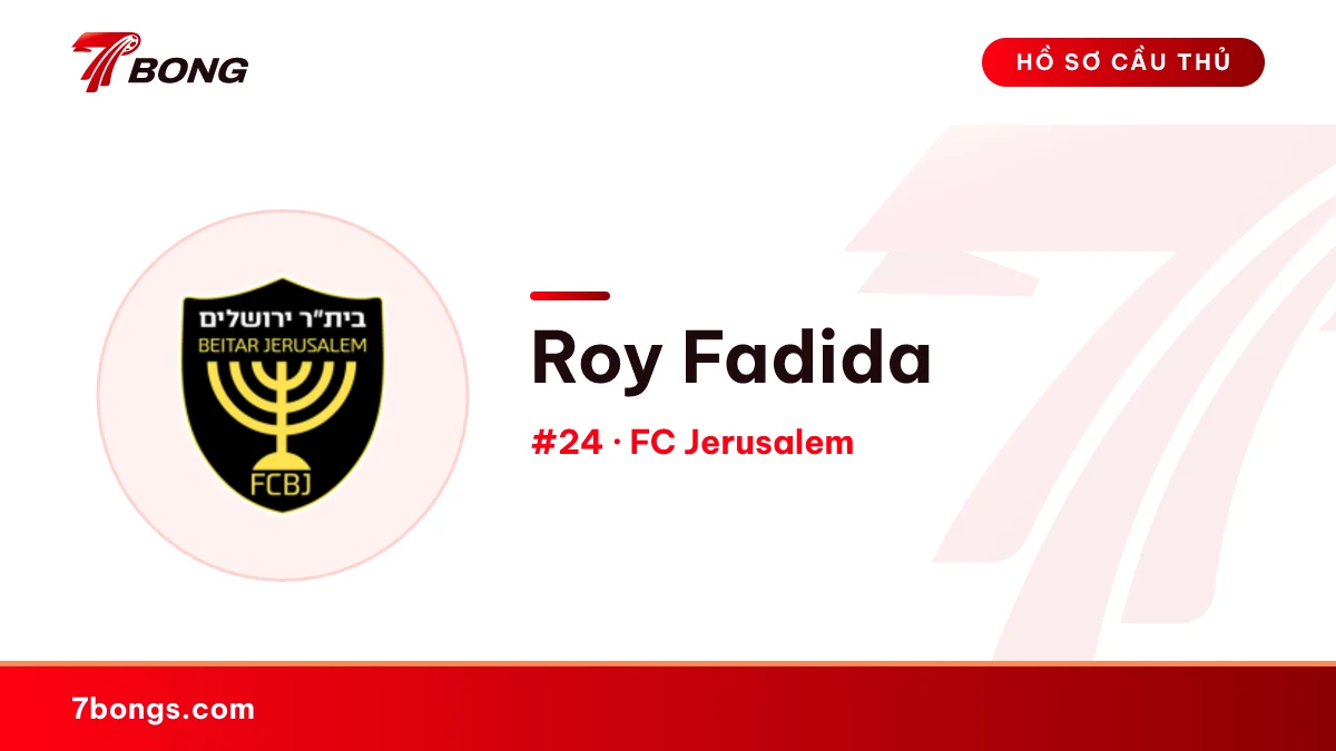 Roy Fadida — FC Jerusalem