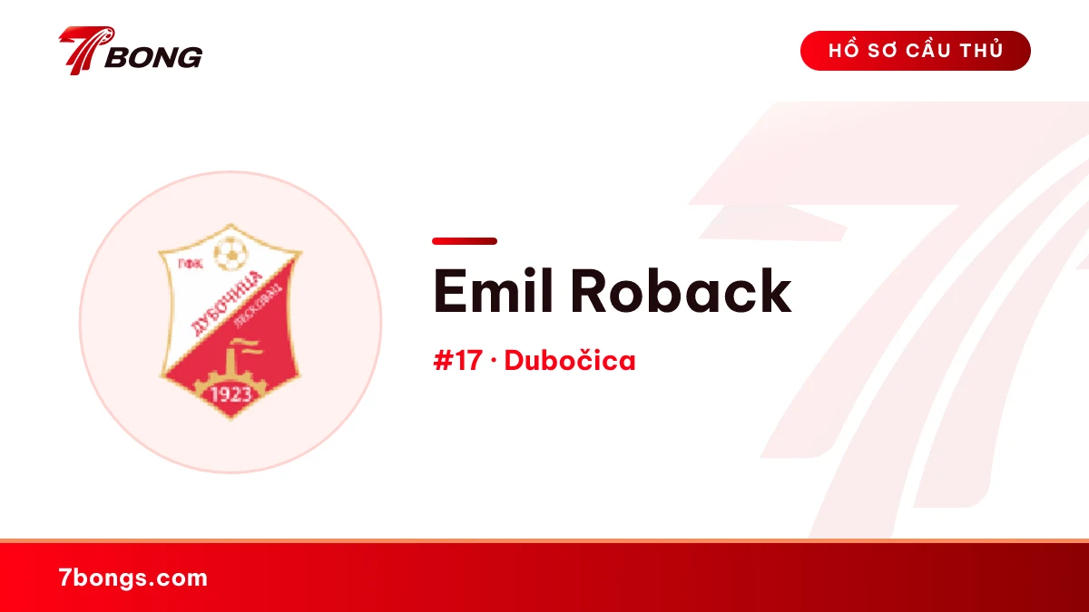 Emil Roback — Dubočica