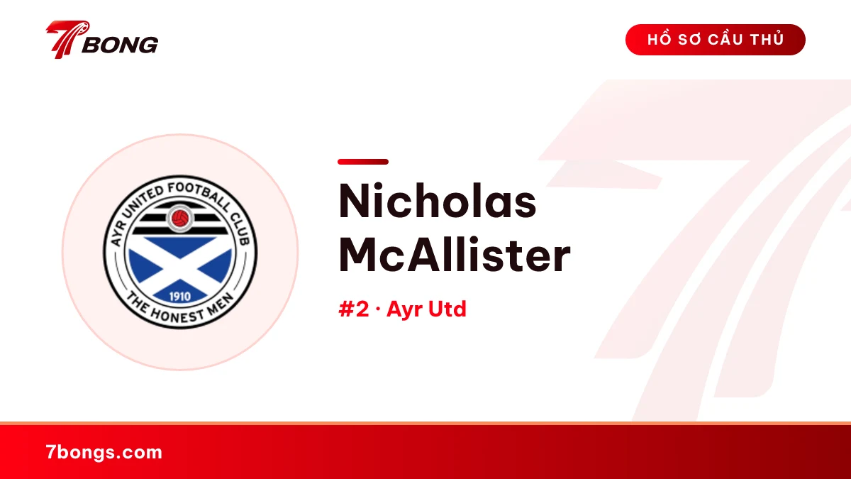 Nicholas McAllister — Ayr Utd