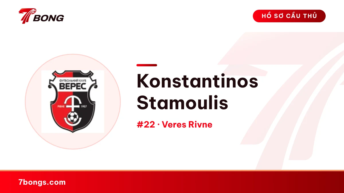 Konstantinos Stamoulis — Veres Rivne