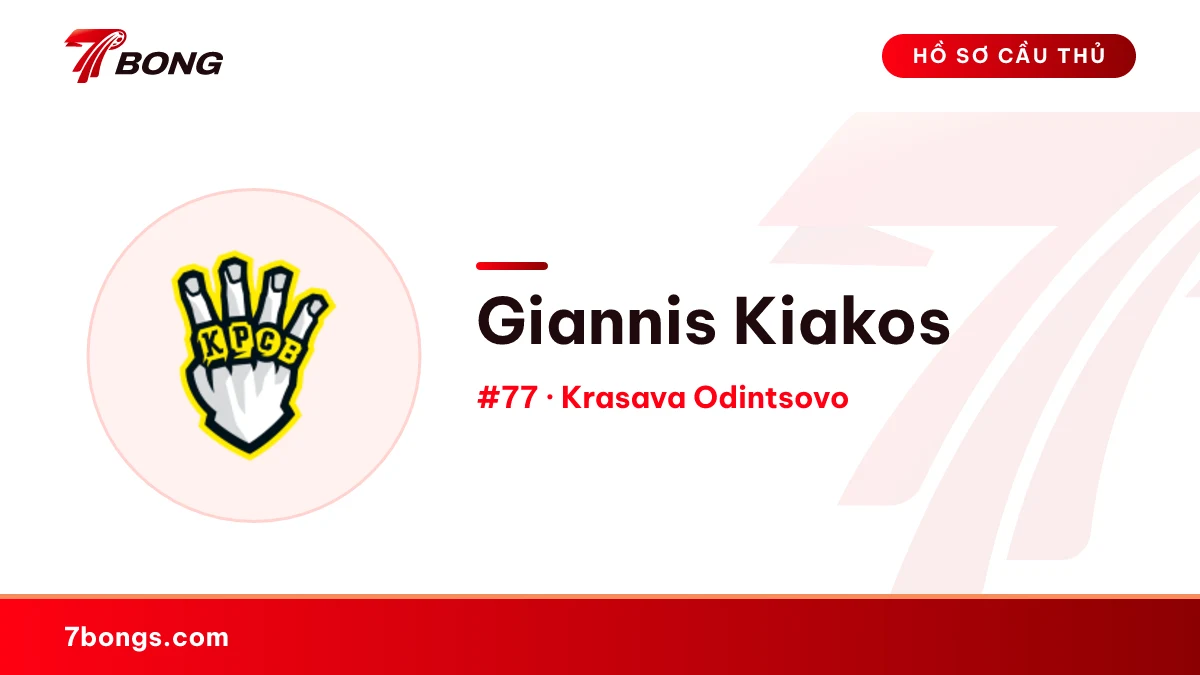 Giannis Kiakos — Krasava Odintsovo