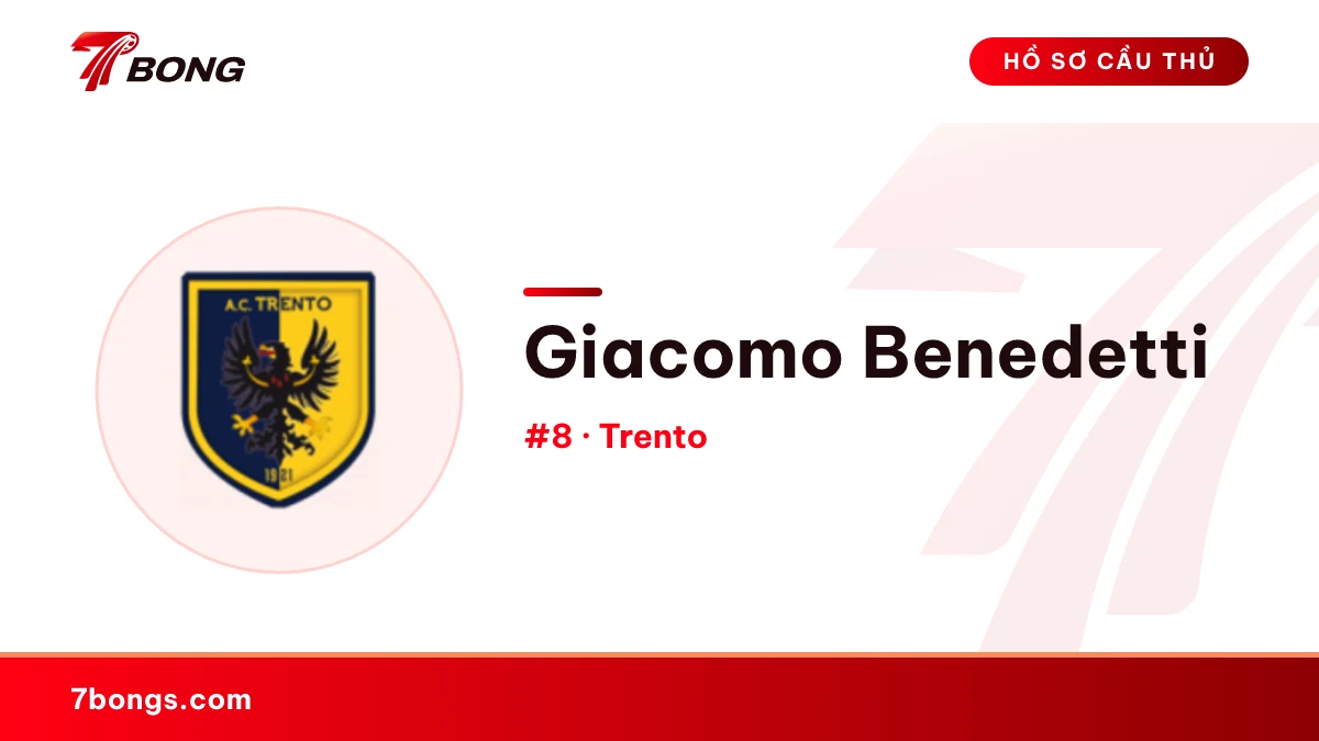 Giacomo Benedetti — Trento